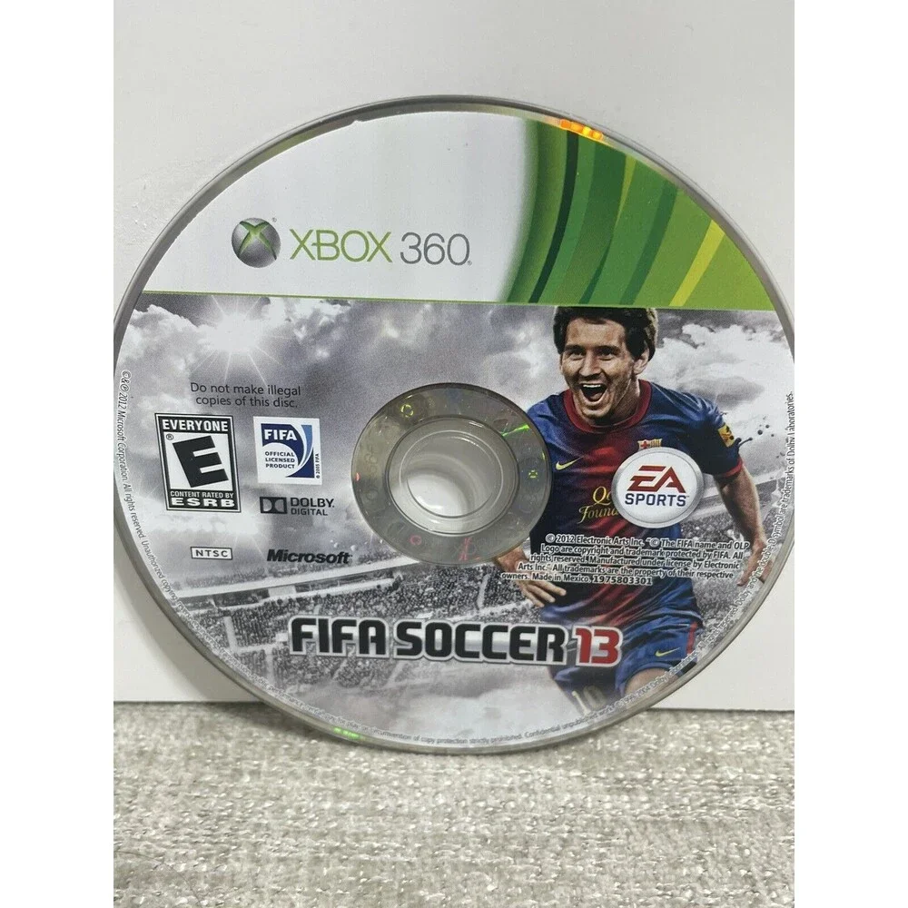 FIFA Soccer 13 (Microsoft Xbox 360) GAME DISC ONLY